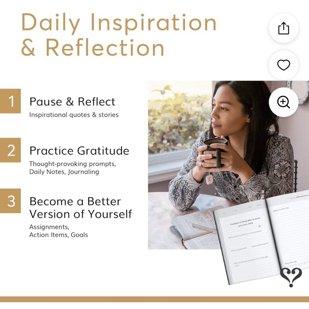 NEW!| Vertillis|Self-Care Gratitude Journal Inspirational•Reflection•Mindfulness - Picture 2 of 16